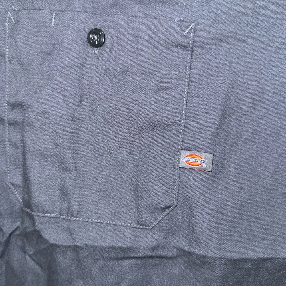 Dickies Men's Navy blue Short Sleeve Shirt Large - Picture 4 of 4